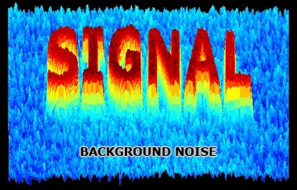 Stylized graphic saying Signal