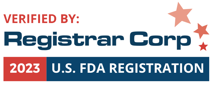 Verified by: Registrar Corp 2023 US FDA Registration